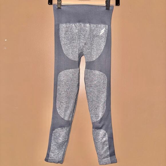 DYE Doyoueven Bodybuilding Athletic Workout Women's Leggings Grey - Size Medium - Picture 1 of 9